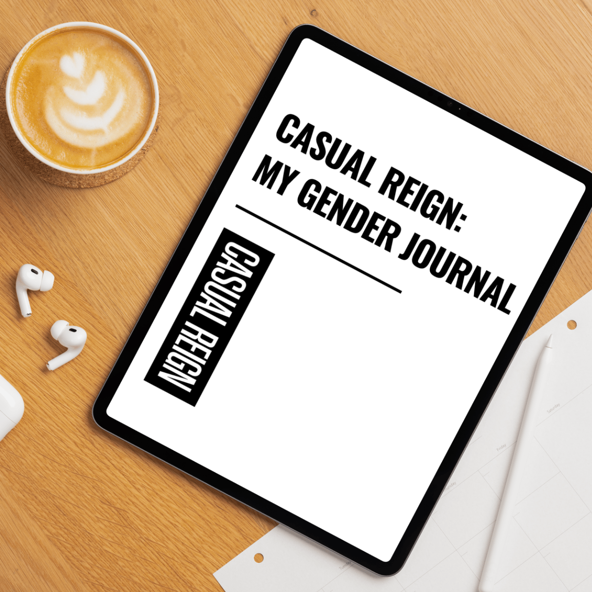 CASUAL REIGN: MY GENDER JOURNAL - FREE DIGITAL DOWNLOAD