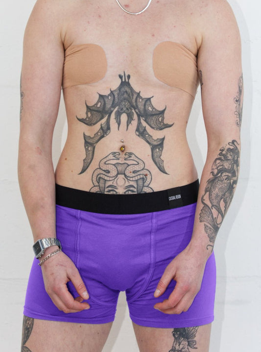 ESSENTIAL COLLECTION PURPLE PACKING BOXERS