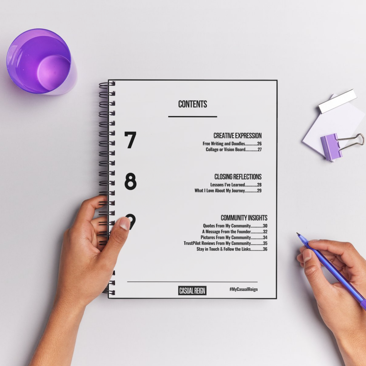 CASUAL REIGN: MY GENDER JOURNAL - FREE DIGITAL DOWNLOAD