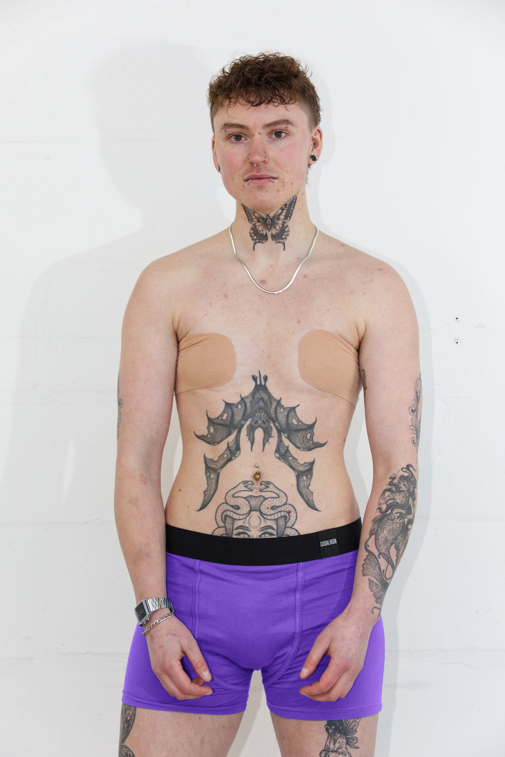 NEW: ESSENTIAL COLLECTION PURPLE PACKING BOXERS