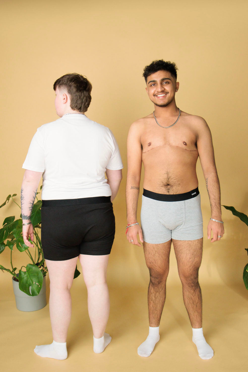 ESSENTIAL COLLECTION GREY PACKING BOXERS